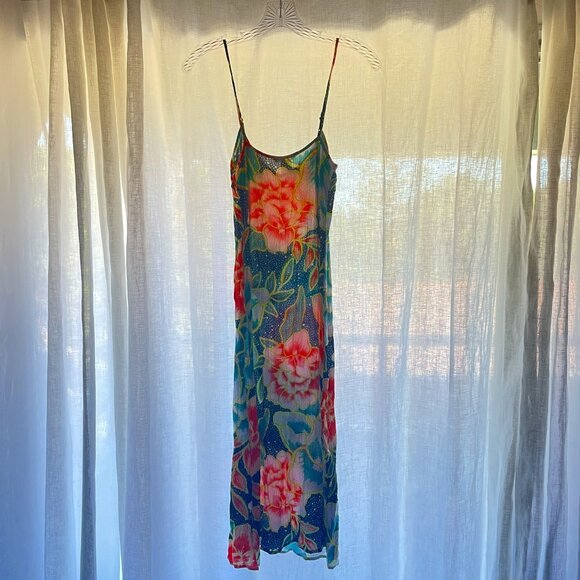 Mara Hoffman Arcadia Slip Dress / Swim Cover Up - Small - Picture 3 of 10